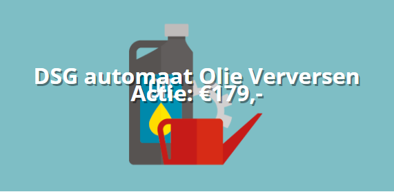DSG automaat olie wissel verversen GTE Etron uitoeren in Beek en Donk SARO